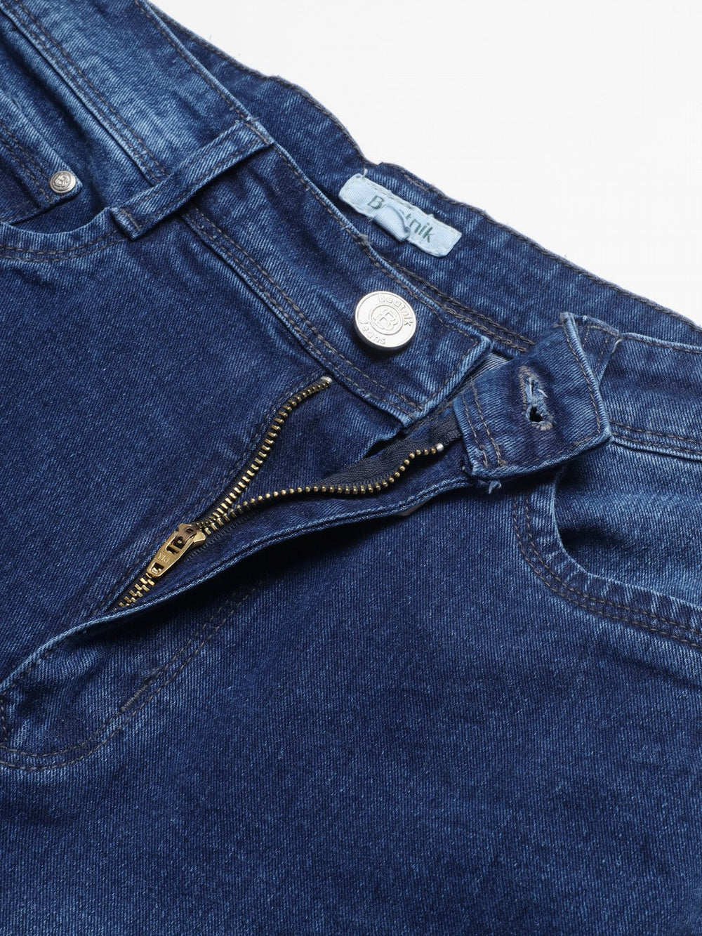 Beatnik Blue Wide Leg Womens Jeans Beatnik India