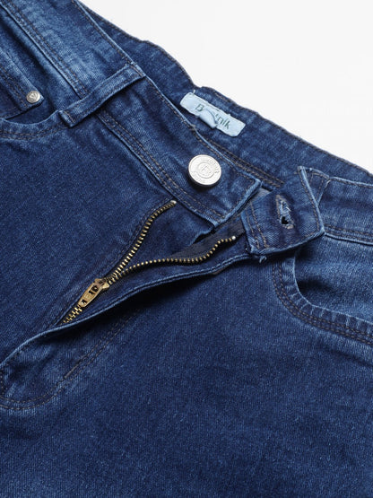 Beatnik Blue Wide Leg Womens Jeans Beatnik India