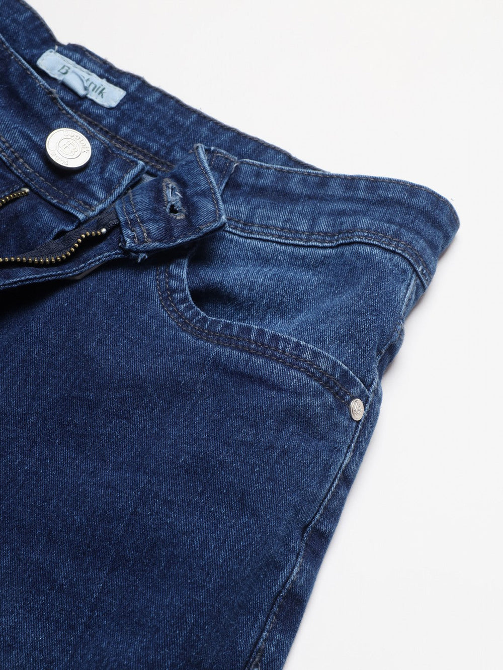 Beatnik Blue Wide Leg Womens Jeans Beatnik India