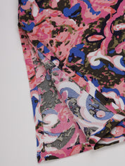 Beatnik Printed Casual Wear Blue 3/4th Sleeve Short Tunic Beatnik India