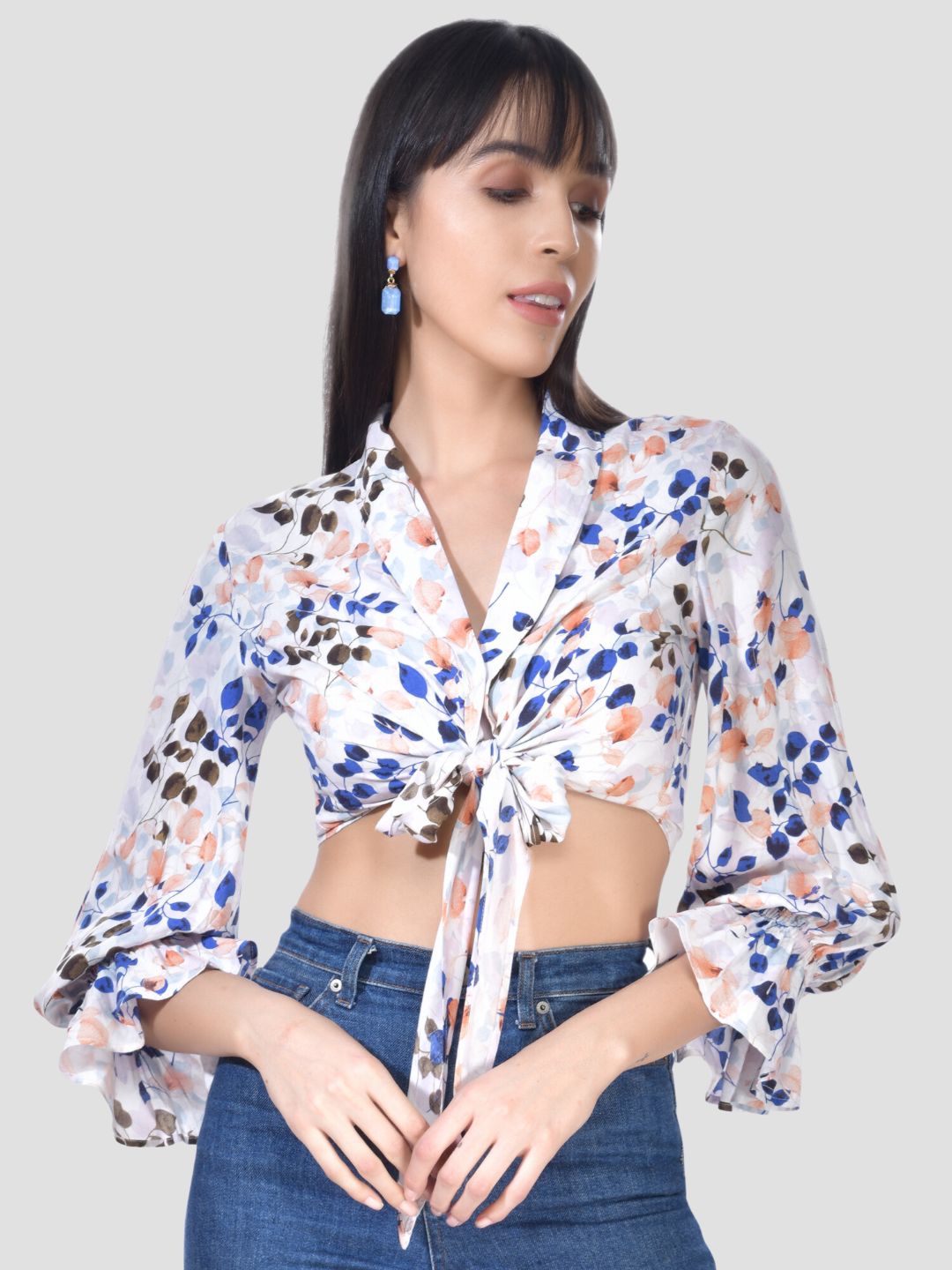 Beatnik White Butterfly Shrug Womens Shrugs Beatnik India