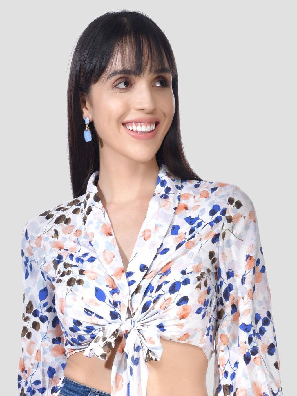 Beatnik White Butterfly Shrug Womens Shrugs Beatnik India