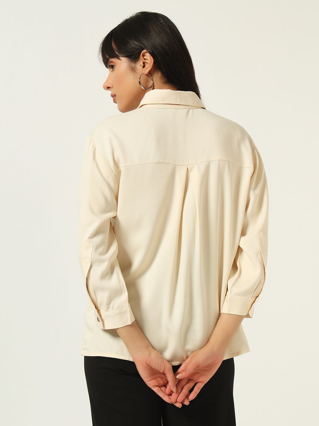 Beatnik Beige FormalL Shirt