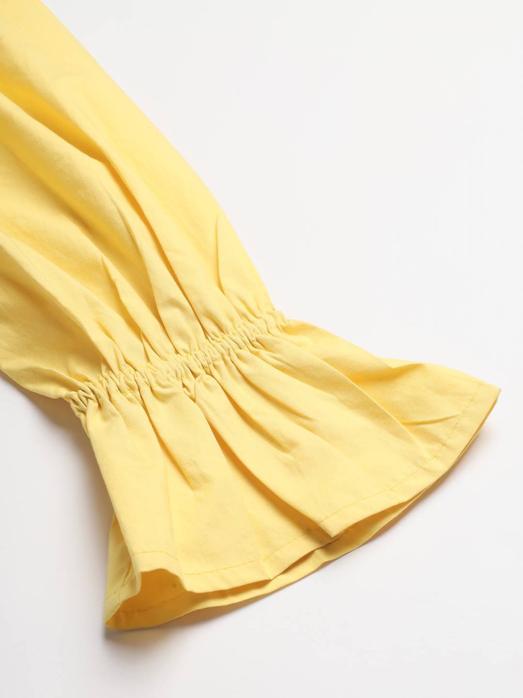 Beatnik Yellow Western  Womens Shirt Beatnik India