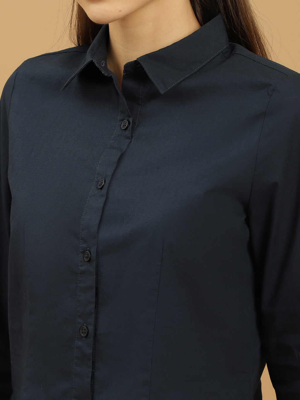 Beatnik Formal Regular Solid Shirt Beatnik India