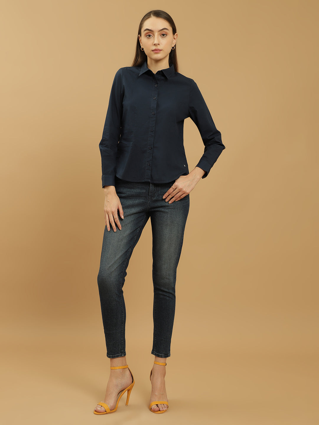 Beatnik Formal Regular Solid Shirt Beatnik India