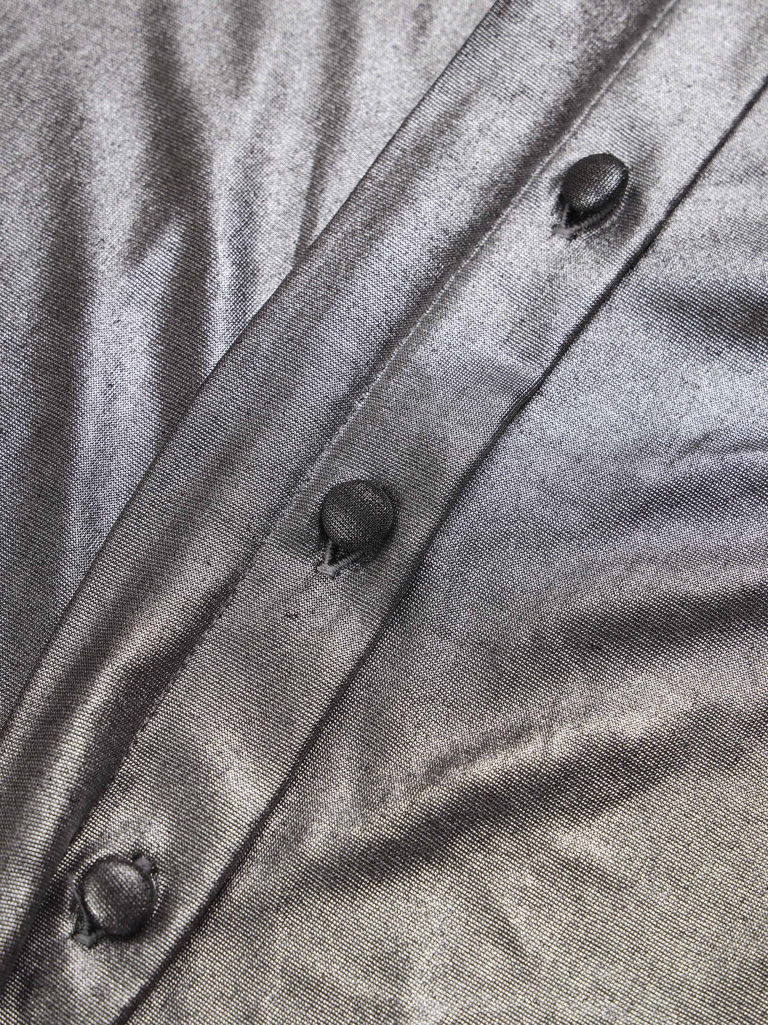 BeatnikParty wear Full Sleeve Silver Women Shirt