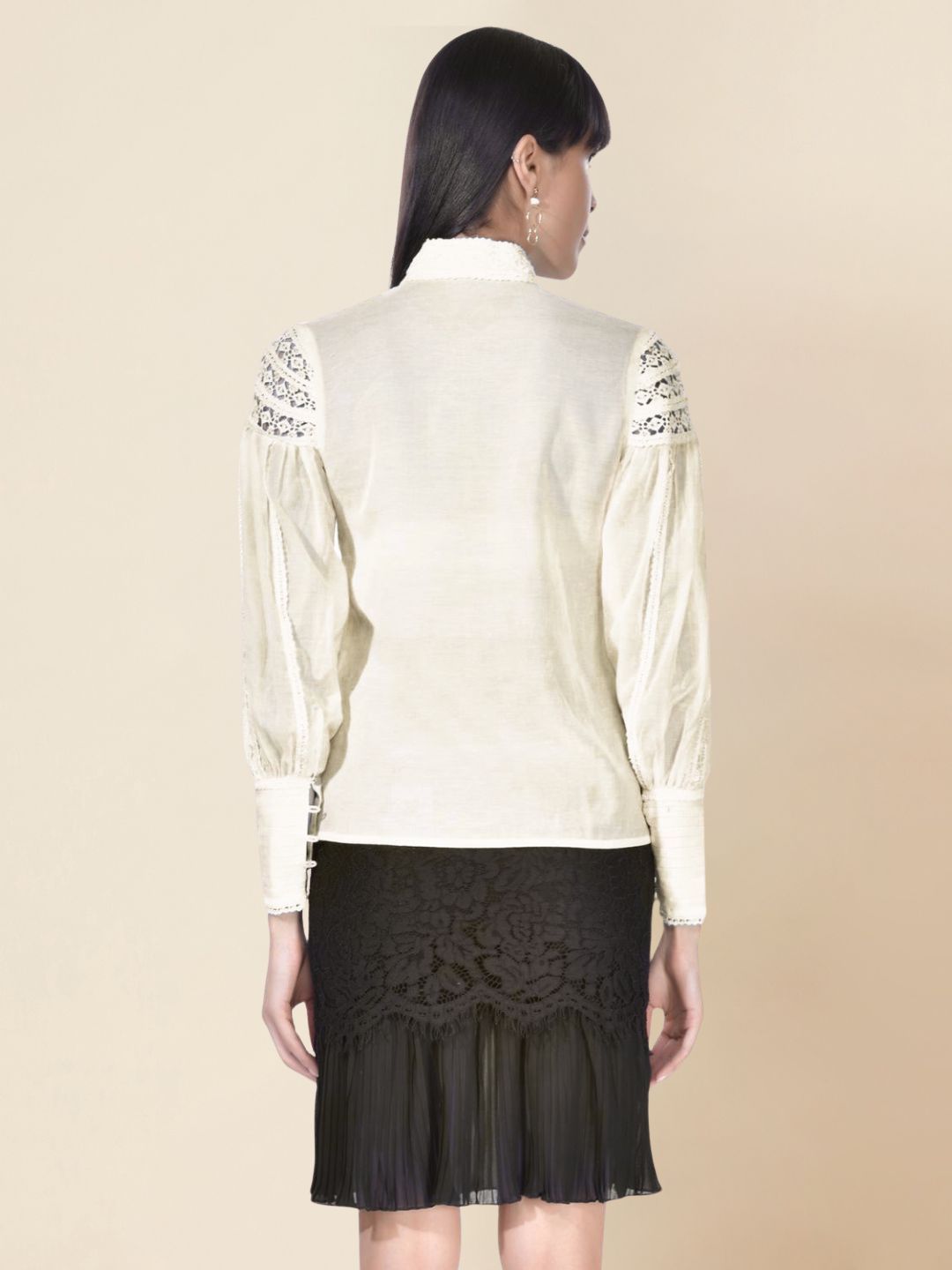 Beatnik Solid Casual Wear Full Sleeve Western Shirt Beatnik India