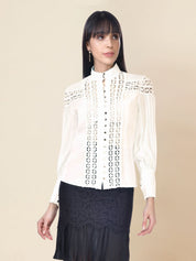 Beatnik Solid Casual Wear Full Sleeve Western Shirt Beatnik India