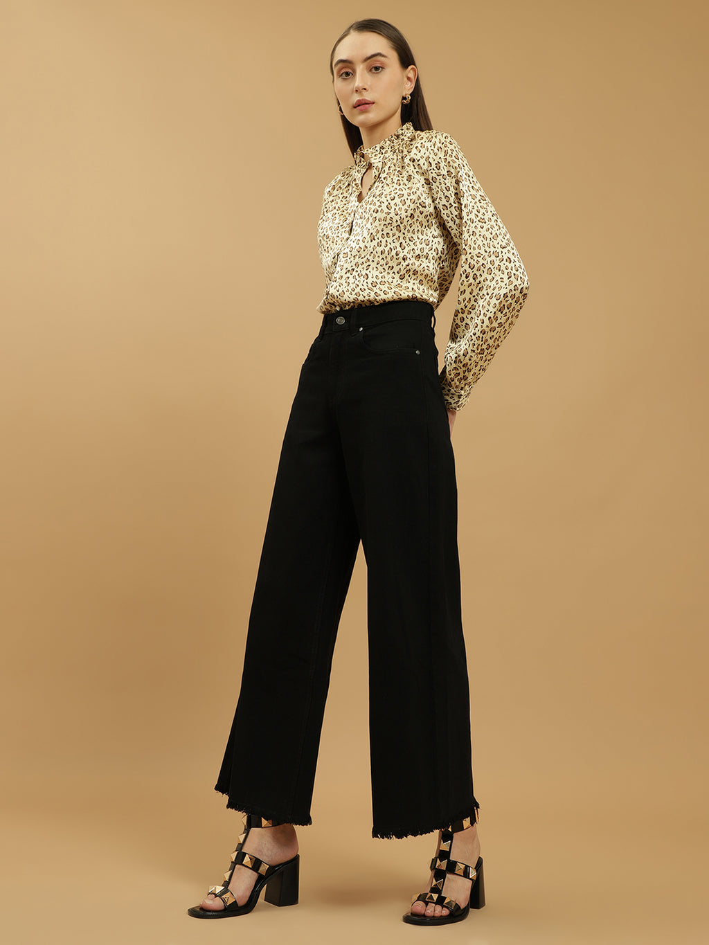 Beatnik Western Regular Printed Womens Shirt Beatnik India