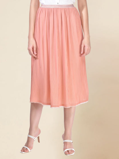 Beatnik Jacquard Flared Skirts Beatnik India