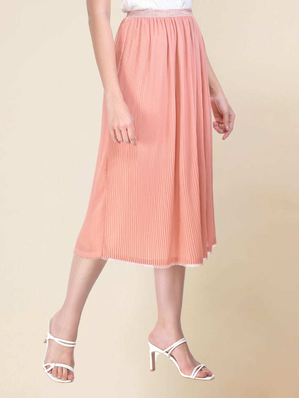 Beatnik Jacquard Flared Skirts Beatnik India