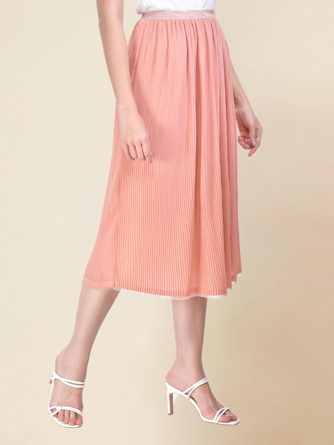 Beatnik Jacquard Flared Skirts Beatnik India