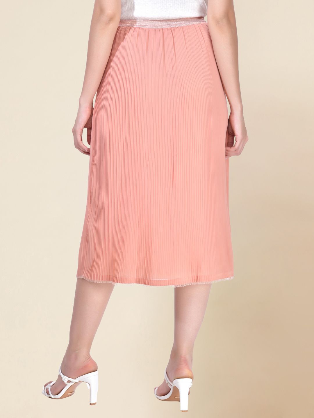 Beatnik Jacquard Flared Skirts Beatnik India