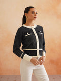 Cardigan Dark Grey Sweaters Beatnik