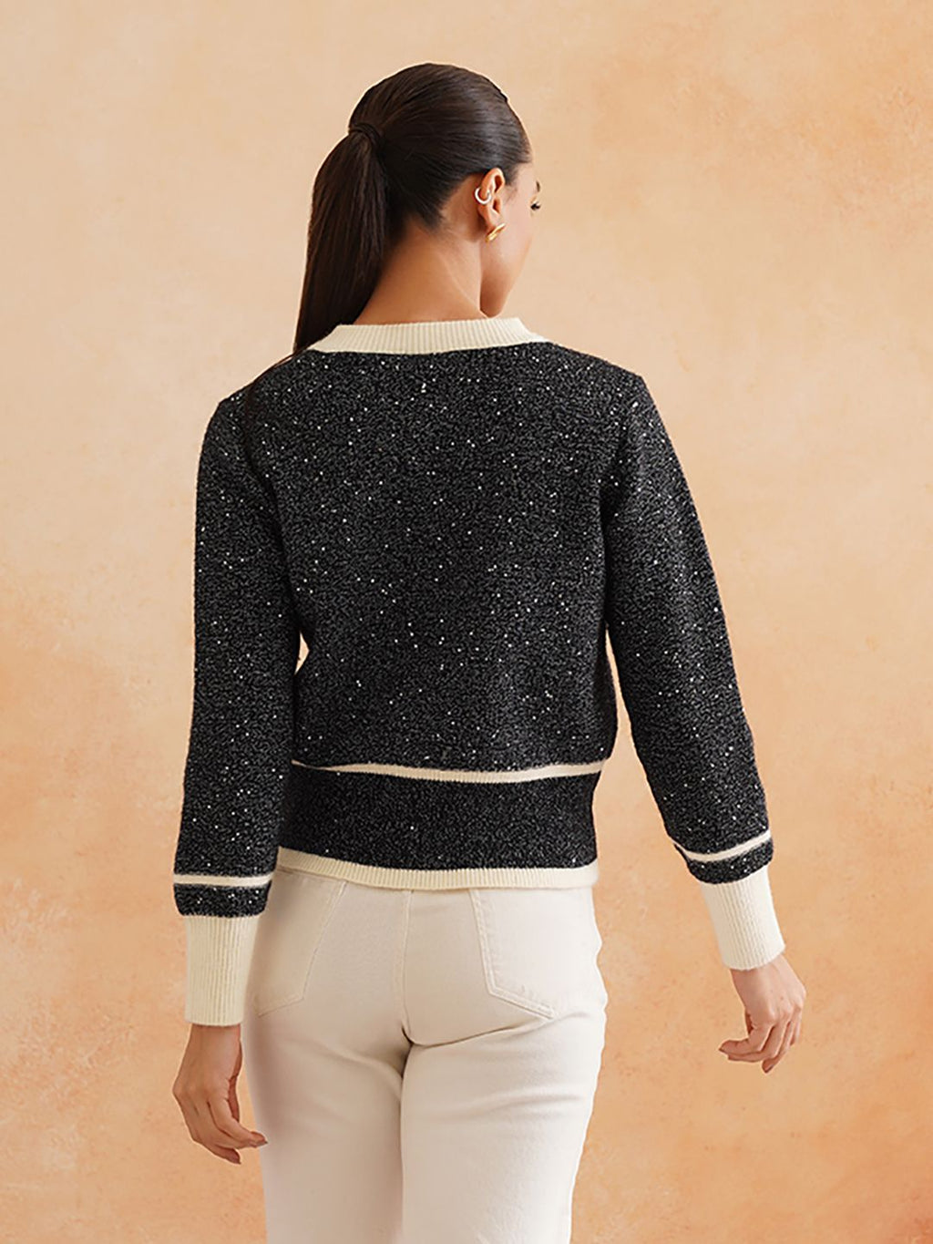 Cardigan Dark Grey Sweaters Beatnik