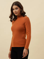 Pull Over Rust Sweaters Beatnik