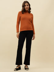 Pull Over Rust Sweaters Beatnik