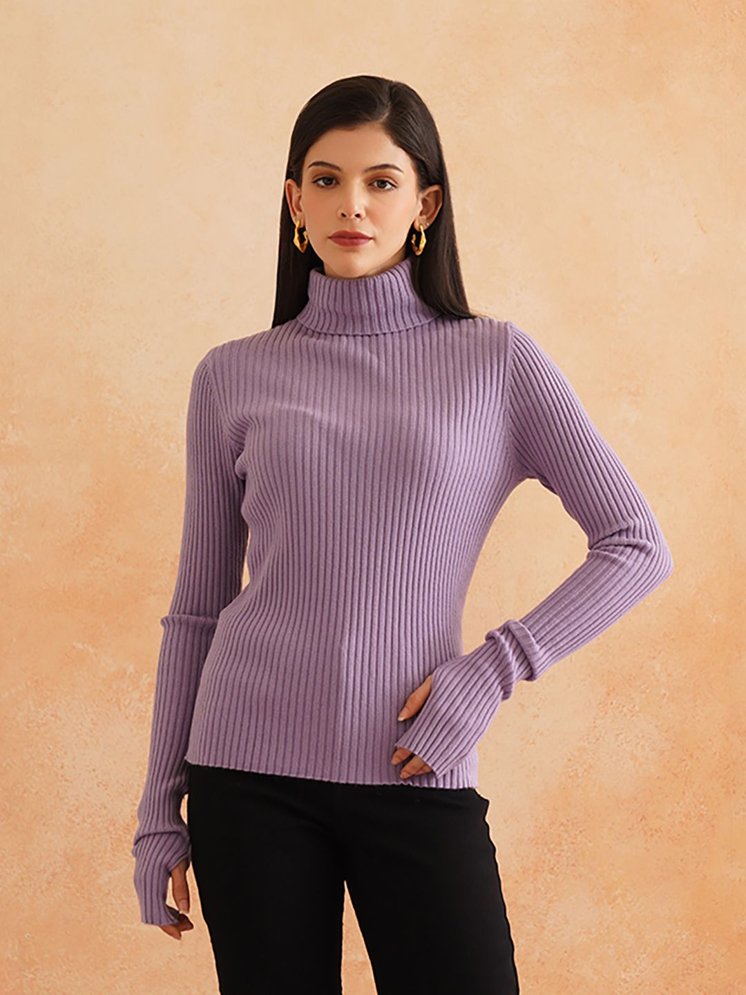 Pull Over Lavender Sweaters Beatnik