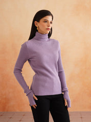 Pull Over Lavender Sweaters Beatnik
