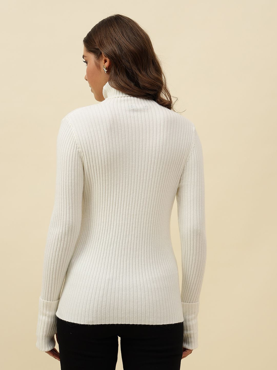 Pull Over White Sweaters Beatnik