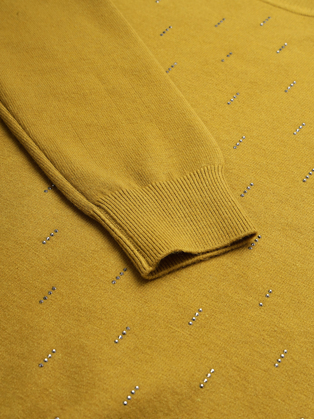 Beatnik Mustard Pull Over Womens Sweaters Beatnik India