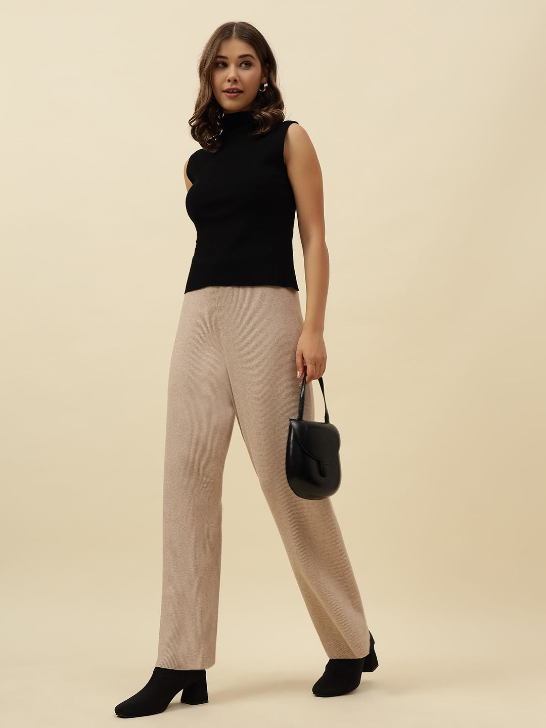 Pull Over Black Sweaters Beatnik