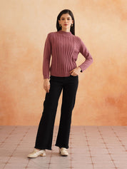 Pull Over Peach Puff Sweaters Beatnik