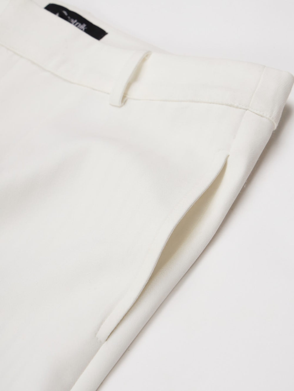 Beatnik Polyester Notched Lapel White Womens Western Suits Beatnik India