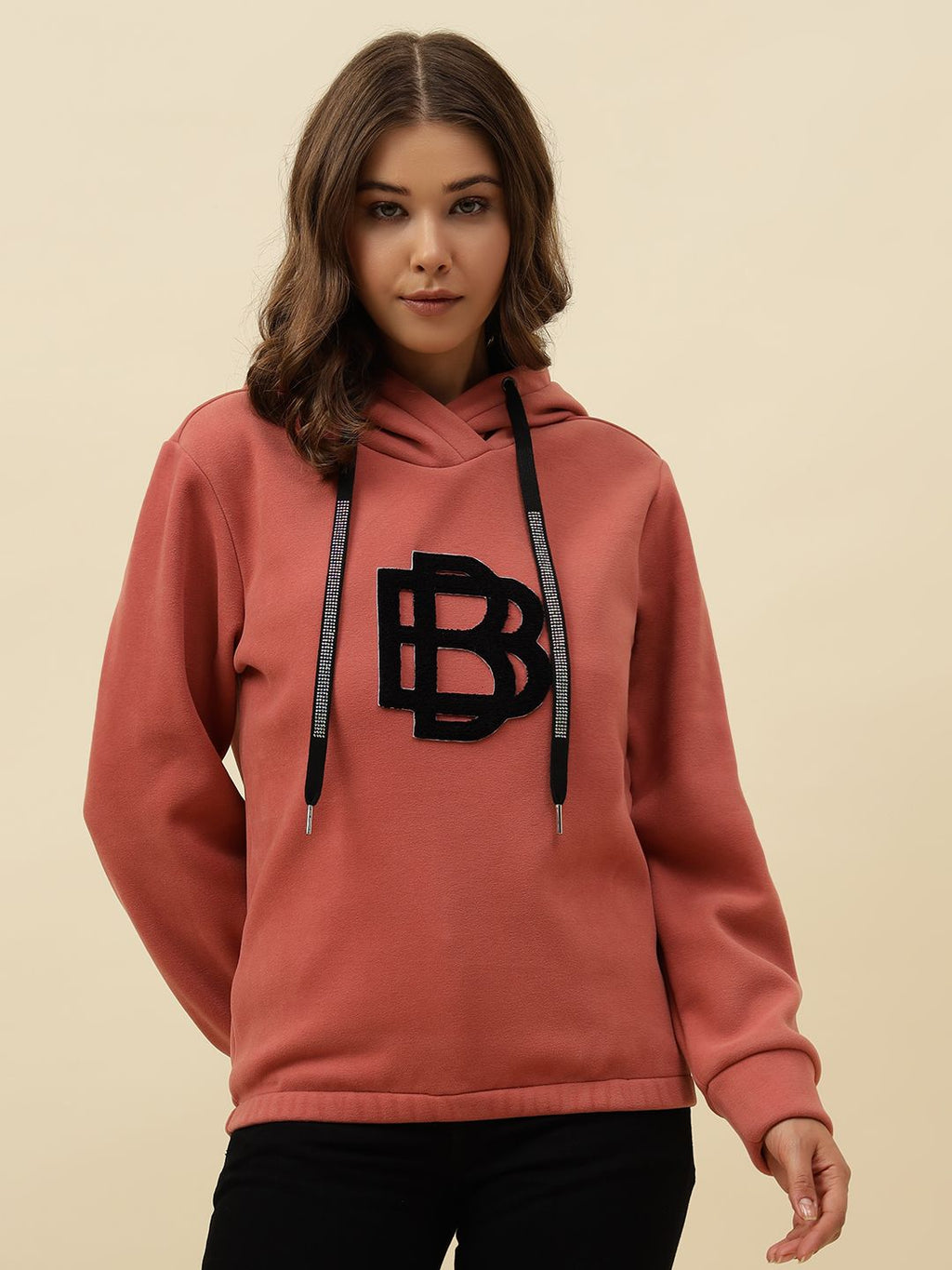 Hooded Pink Sweatshirts Beatnik