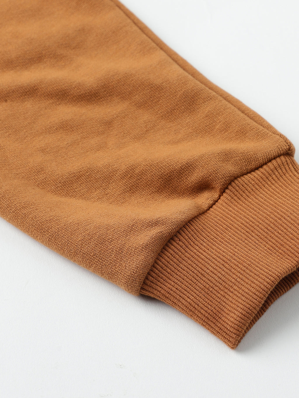 Beatnik Casual Wear Teddy Patch Work Sandy Brown Sweatshirts Beatnik India