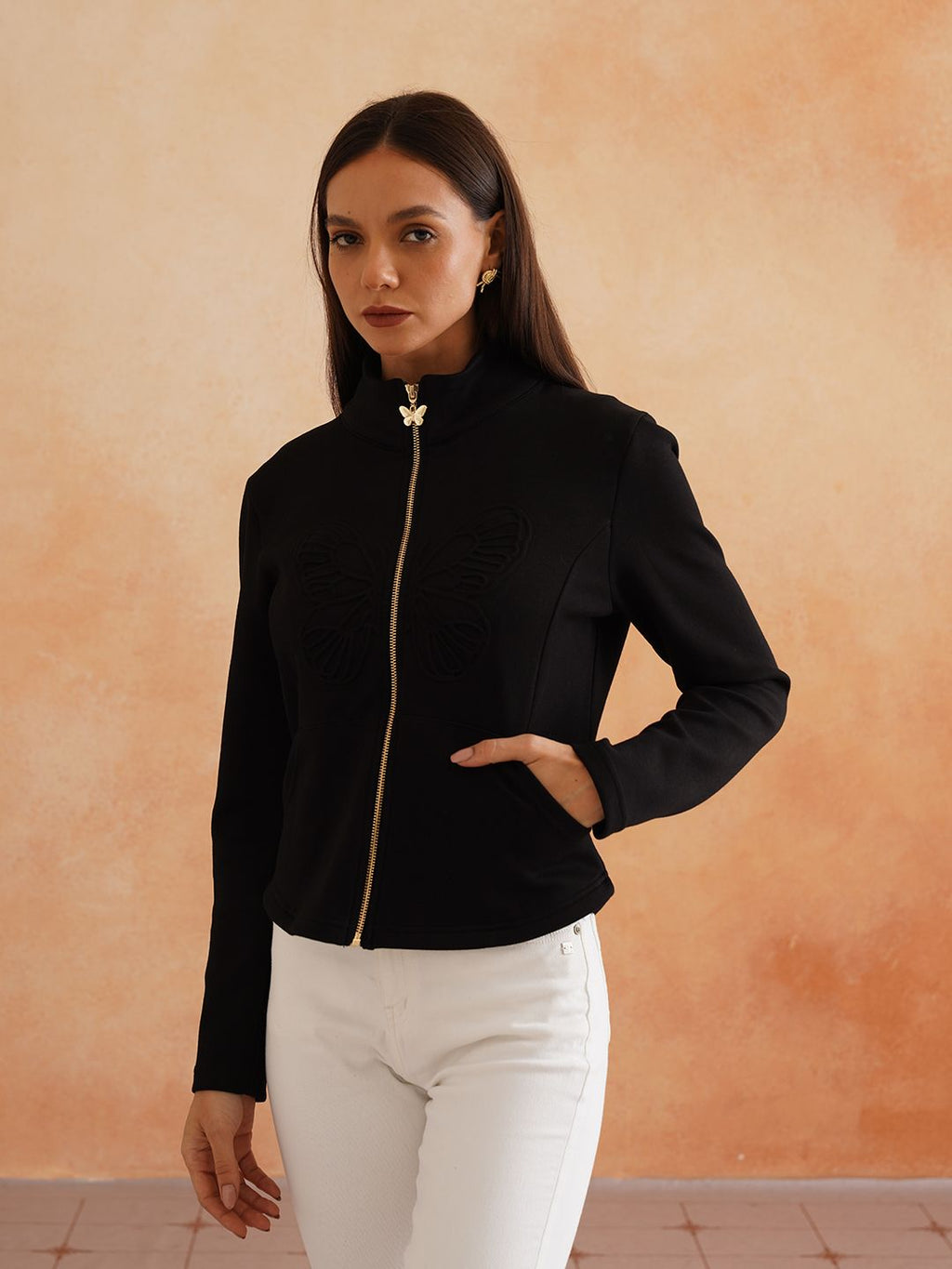 Black Full Sleeve Sweatshirts Beatnik