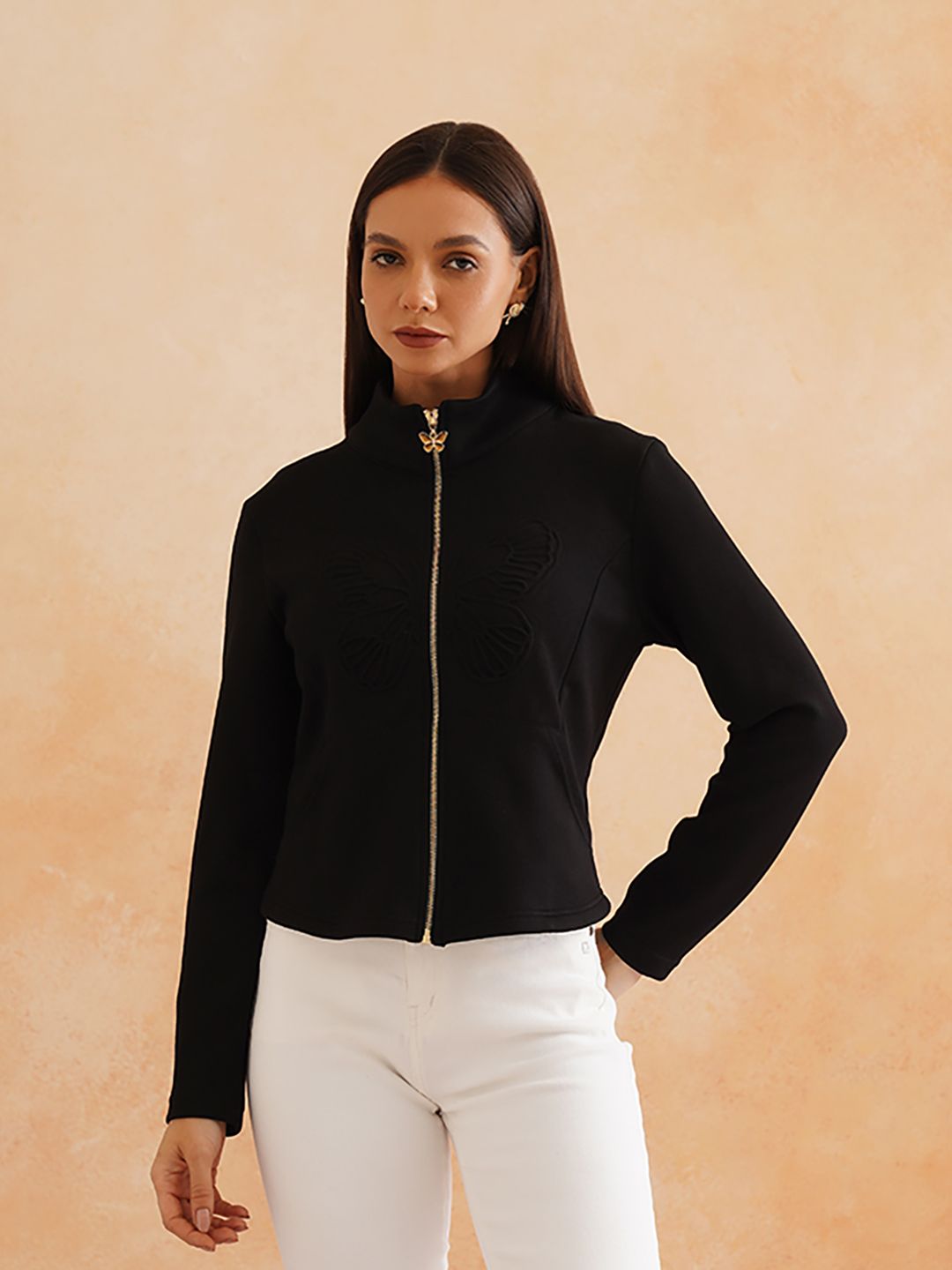 Black Full Sleeve Sweatshirts Beatnik