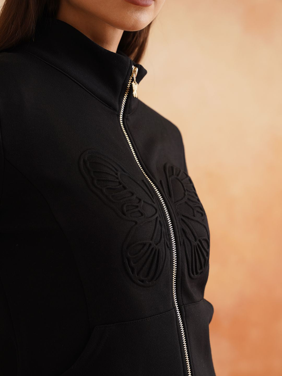 Black Full Sleeve Sweatshirts Beatnik