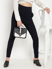 Beatnik-Navy Blue-Slim Fit-Treggings Beatnik