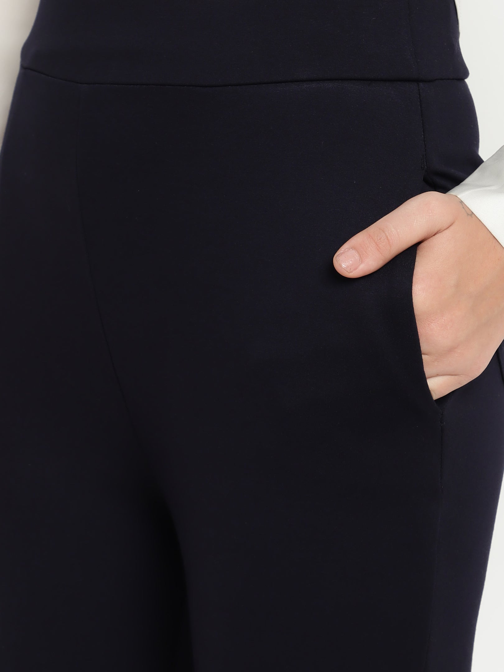 Beatnik-Navy Blue-Slim Fit-Treggings Beatnik