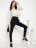 Beatnik-Navy Blue-Slim Fit-Treggings Beatnik