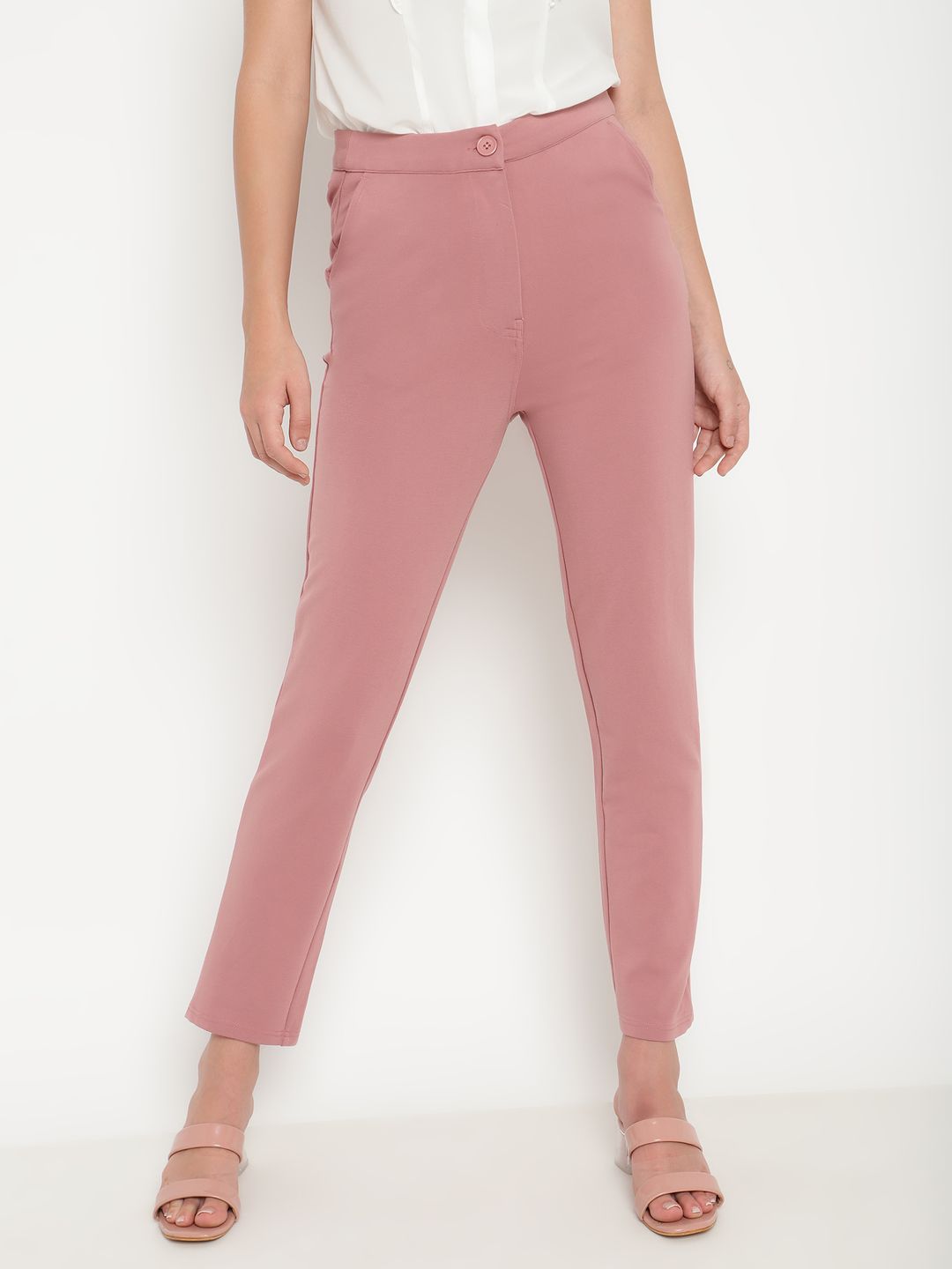 Beatnik Peach Puff Straight Treggings Beatnik