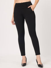 Beatnik Jeggings Ankle Length Solid Womens Jegging & Treggings Beatnik India