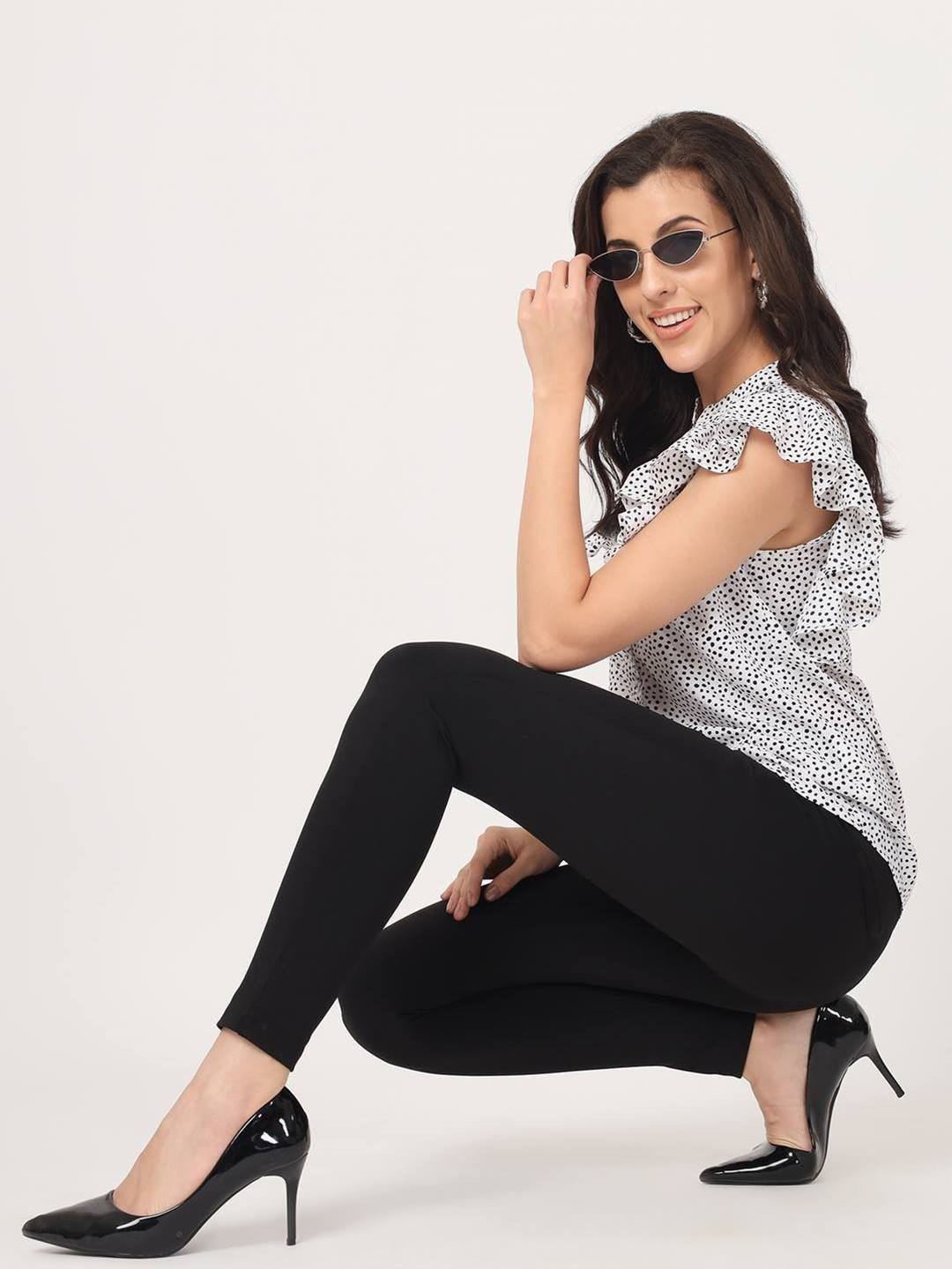 Beatnik Jeggings Ankle Length Solid Womens Jegging & Treggings Beatnik India