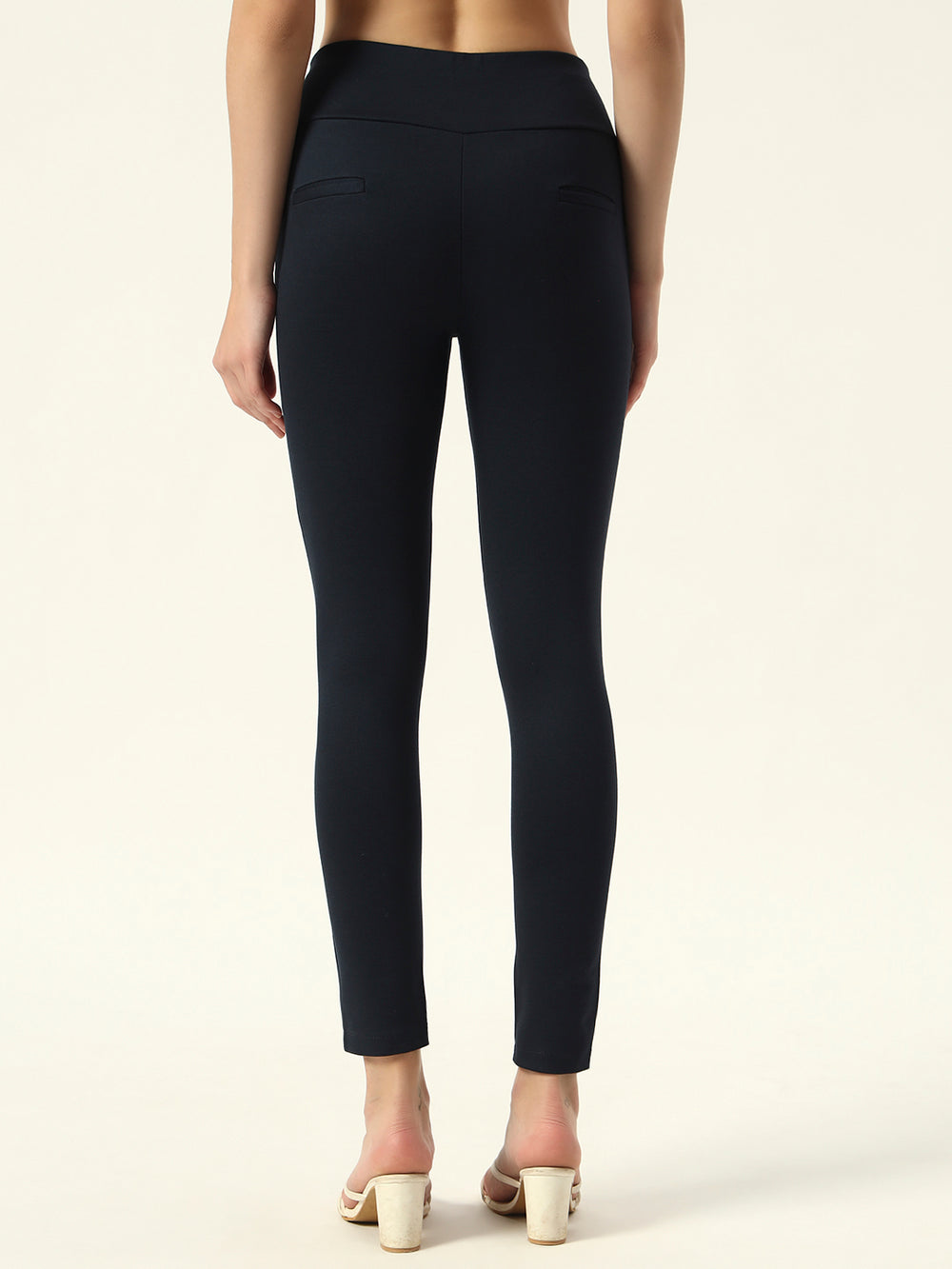 Beatnik Basics: Where Style Meets Comfort The Ultimate Navy Blue Jeggings
