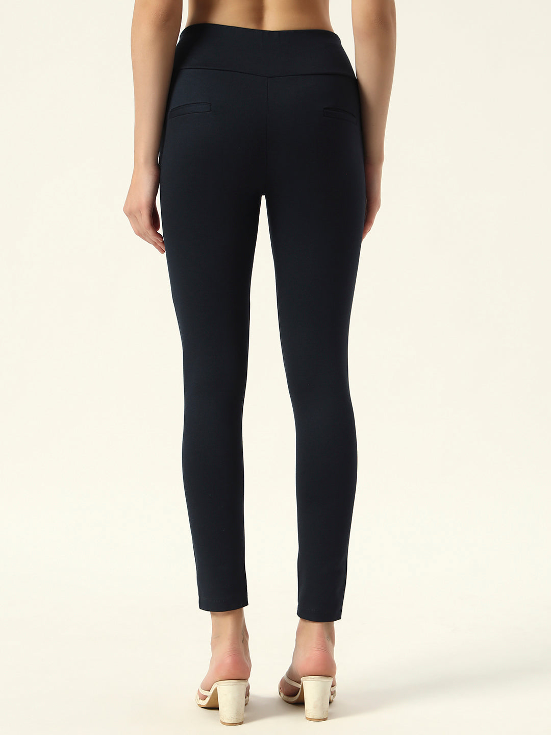 Beatnik Basics: Where Style Meets Comfort The Ultimate Navy Blue Jeggings