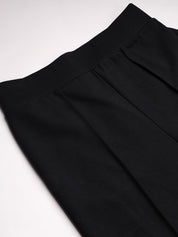 Beatnik Womens Ankle Length Fitted Pull On Closure Solid Winter Treggings Beatnik India
