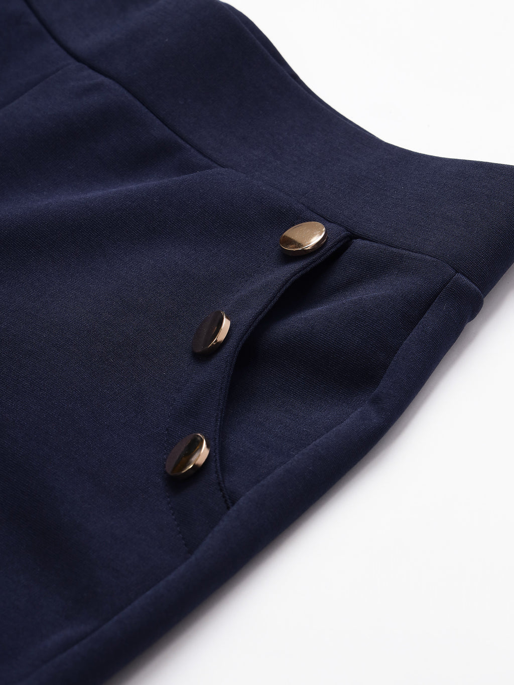 Beatnik Womens Ankle Length Fitted Pull On Closure Solid Treggings Beatnik India