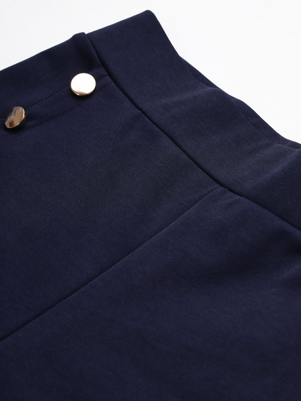 Beatnik Womens Ankle Length Fitted Pull On Closure Solid Treggings Beatnik India