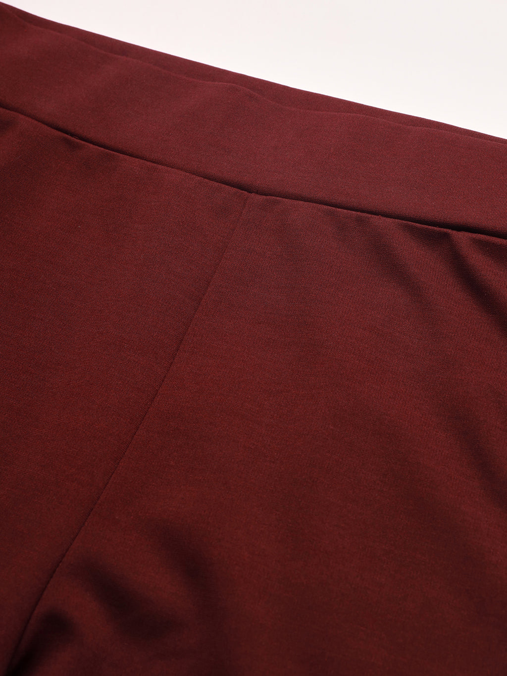 Beatnik Womens Ankle Length Fitted Pull On Closure Solid Treggings Beatnik India