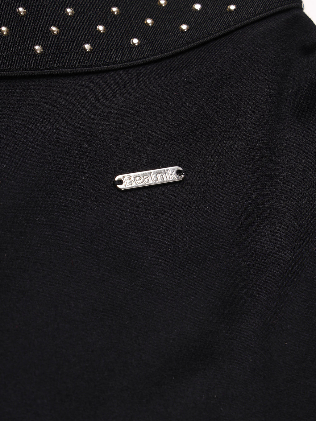 Beatnik Womens Ankle Length Fitted Pull On Closure Solid Treggings Beatnik India