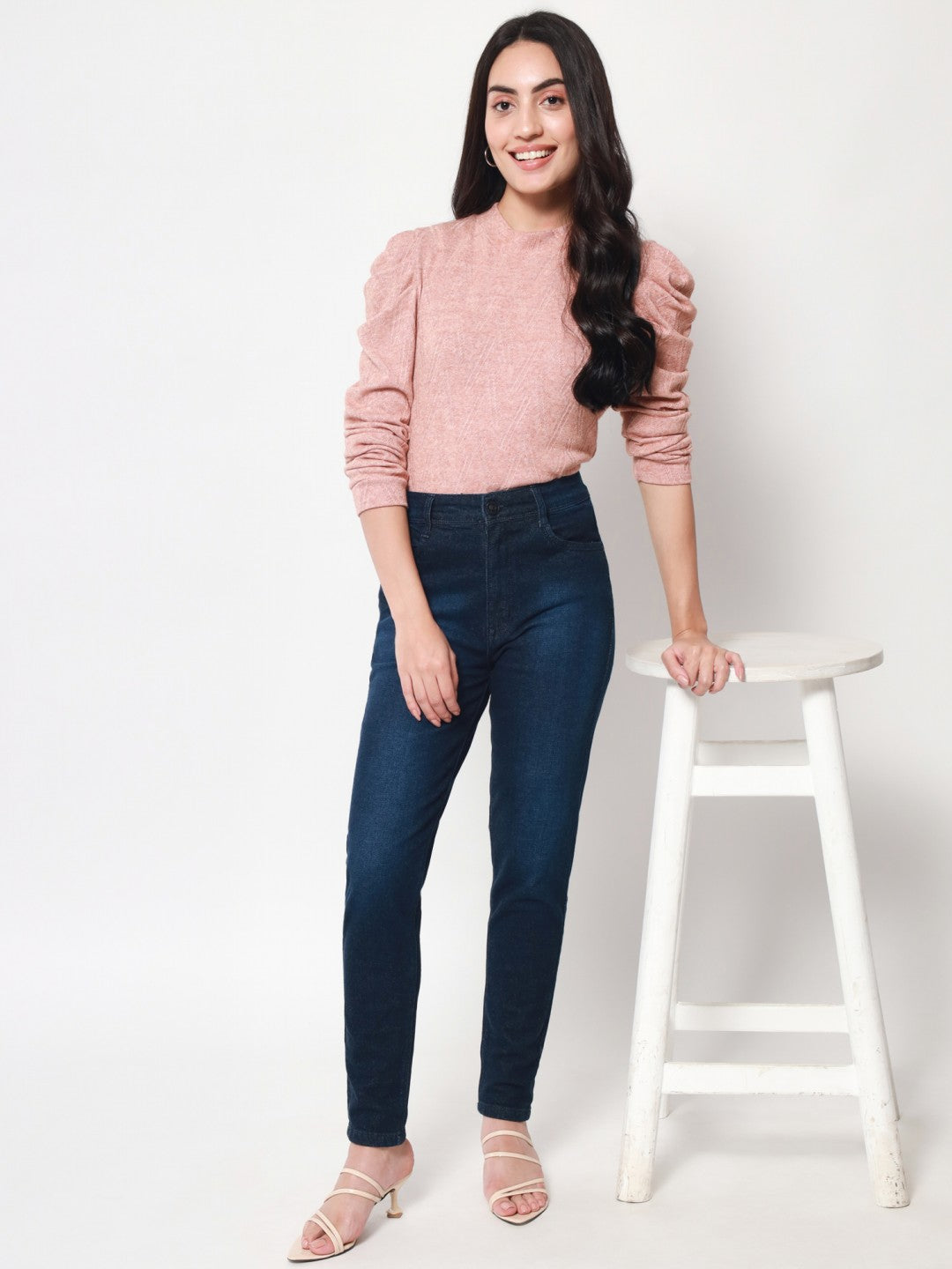 Beatnik Peach Puff Blouson  Womens Top Beatnik India