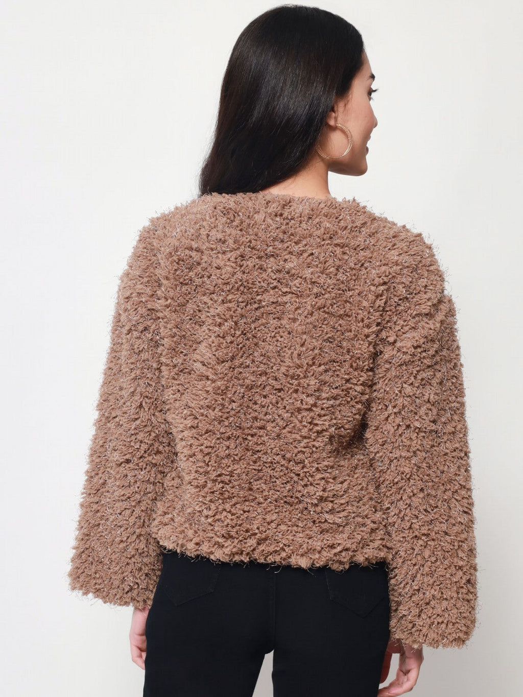 Beatnik Brown Wrap  Womens Top Beatnik India