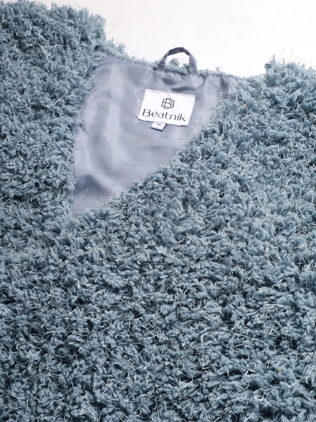 Beatnik Sky Blue Wrap  Womens Top Beatnik India